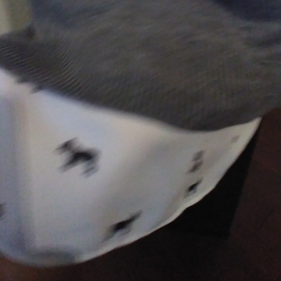 Cute Knit Dress/Tunic, Soft Knit with French Bulldog print at Bottom - Picture 8 of 10